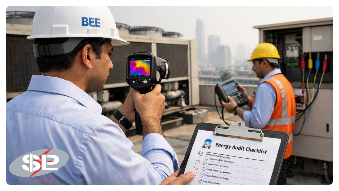 BEE certified energy audit cutting electricity bill by 30-40% — Singh Isotech energy auditors