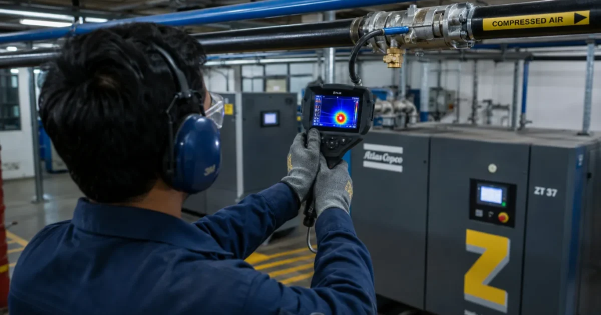 Compressed Air Leak Cost in India