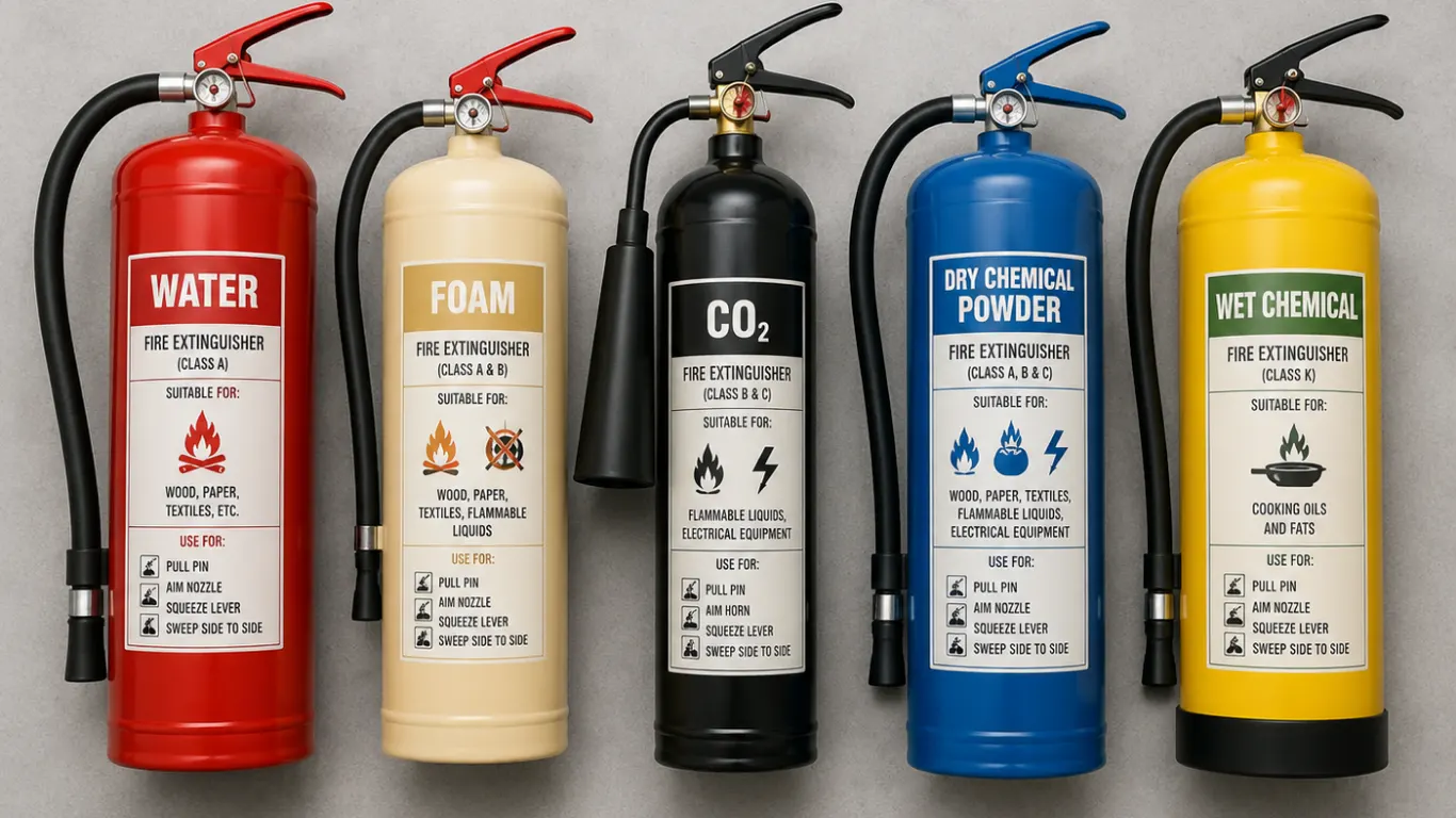 Fire extinguishers